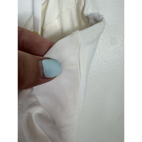 ONIA x WEWOREWHAT WHITE DANIELLE BELTED ONE PIECE SWIMSUIT SZ XS NWT - Picture 10 of 15